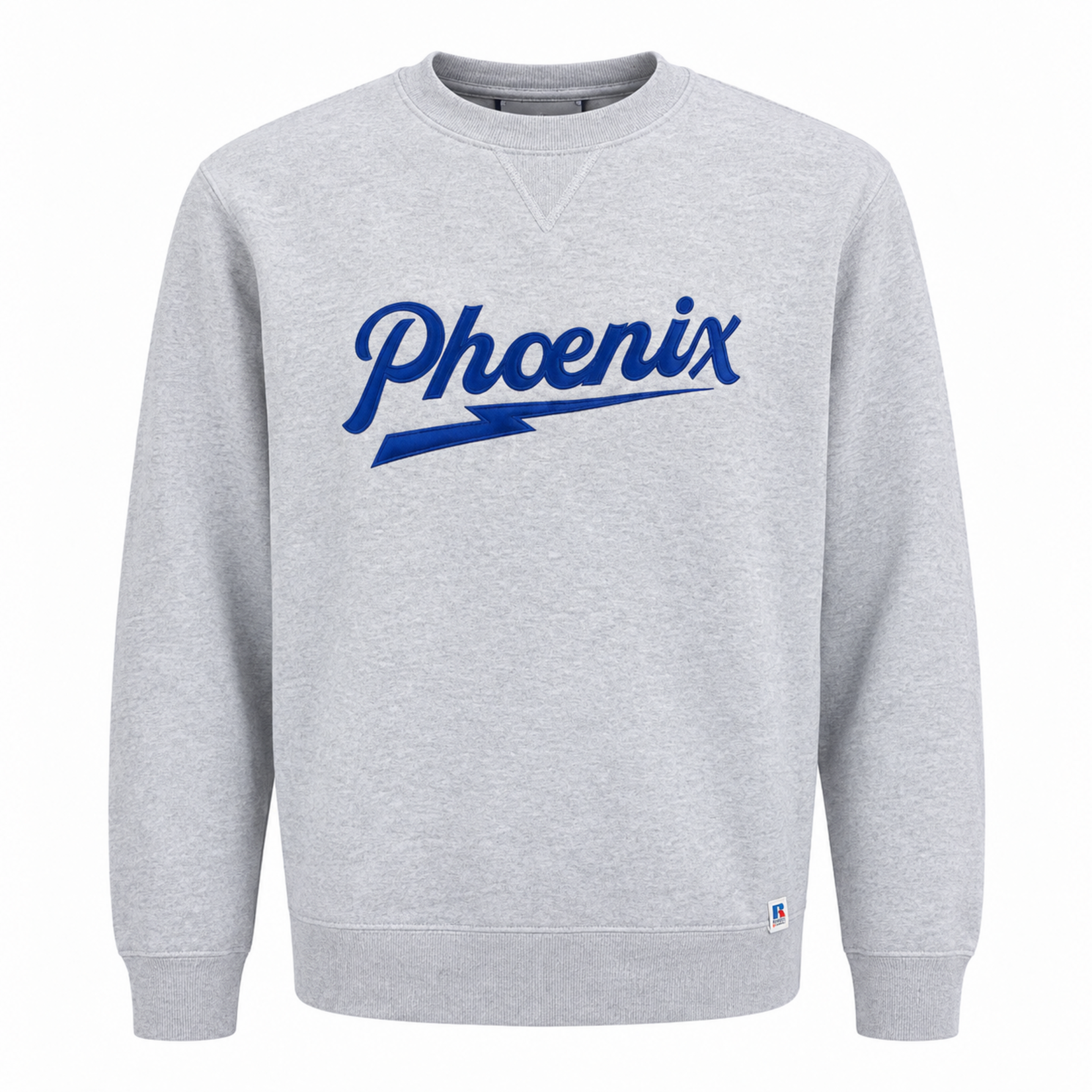 Crewneck RUSSELL dri-power  gris