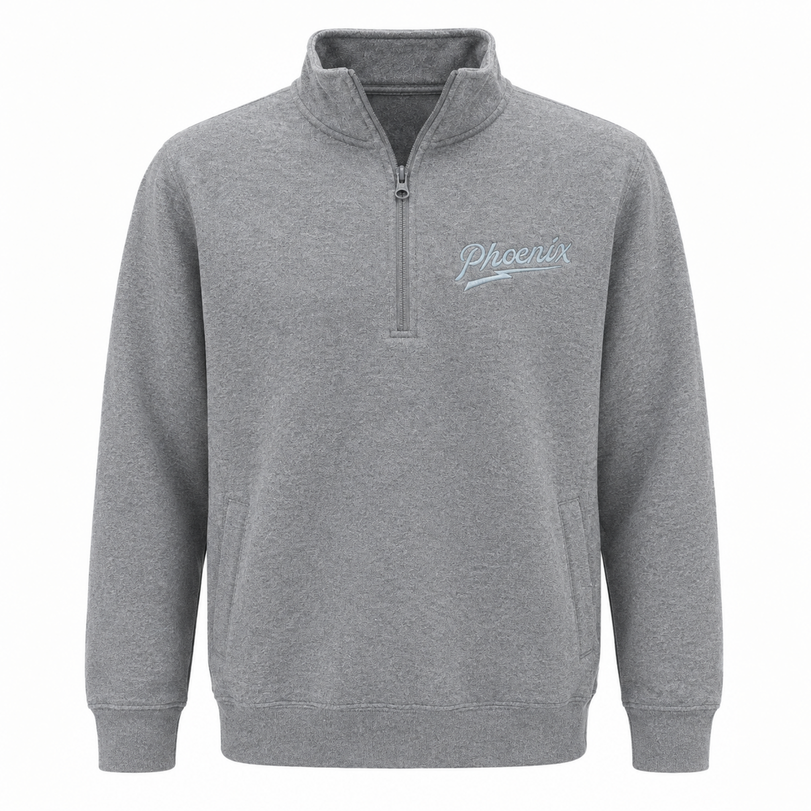 Chandail RUSSELL 1/4 Zip Gris