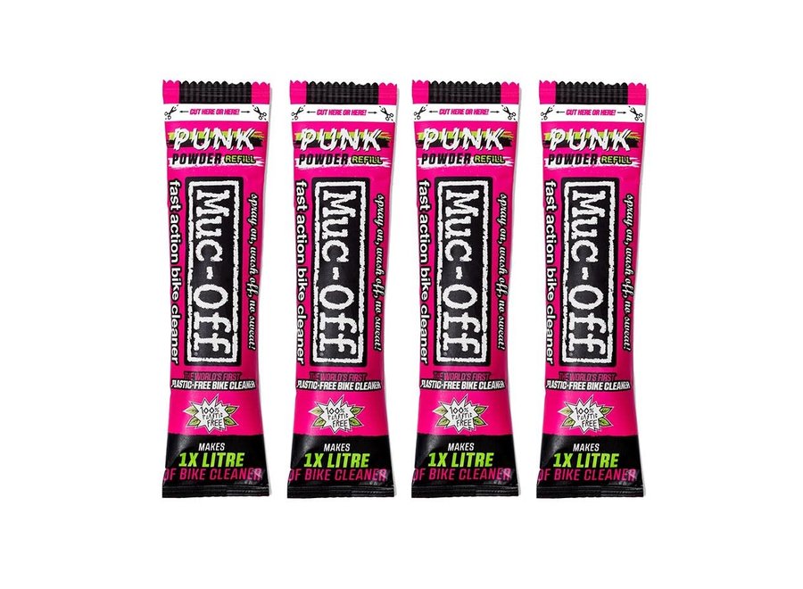 Muc-Off, Punk Powder, 4 x 30g