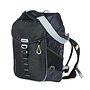 Basil, Miles, Backpack, Nordlicht Technology LED, 17L, Black/Lime