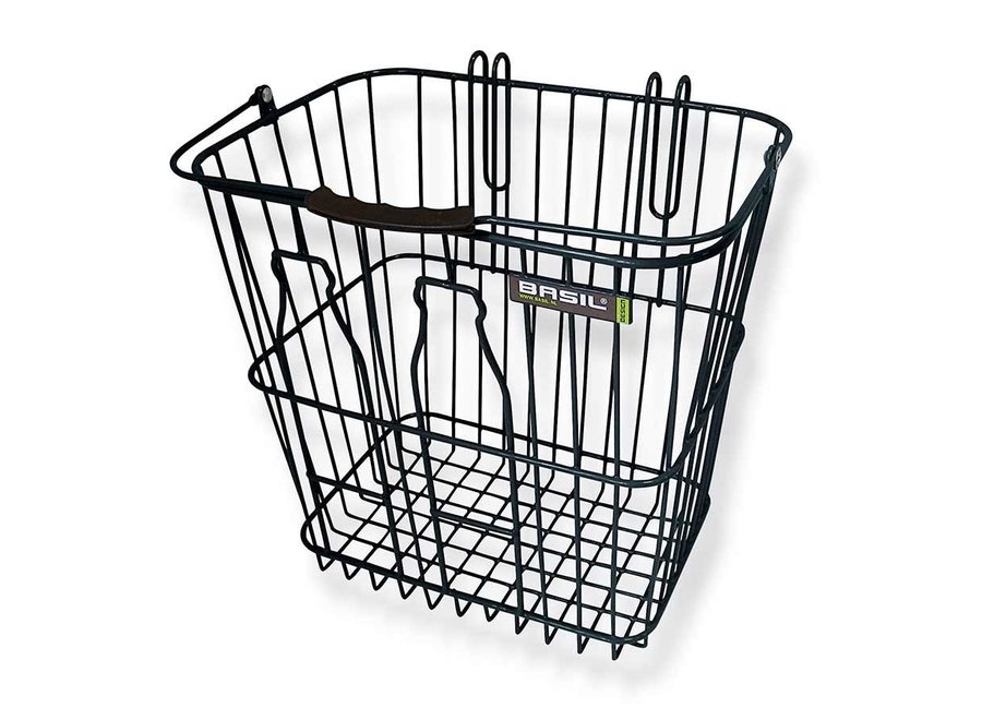 Basil,  Rear basket, Black