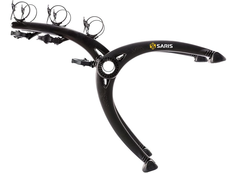 Saris, Bones, Trunk mounted bike rack, 3 bikes, Black