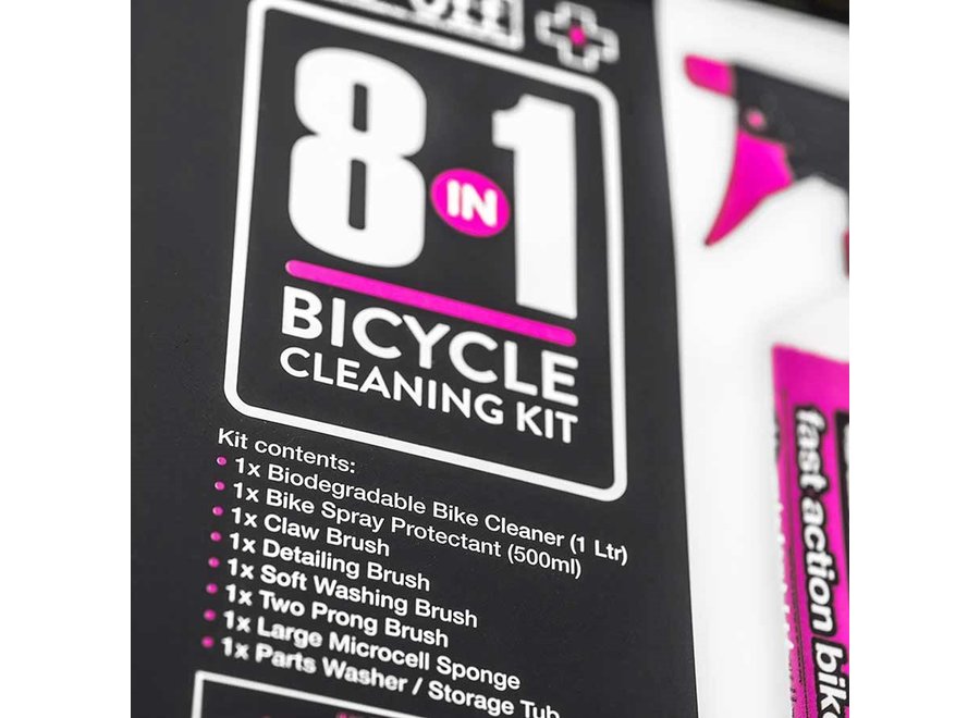 Muc-Off, 8-in-1 Bicycle Cleaning Kit - Algoma Bicycle Company