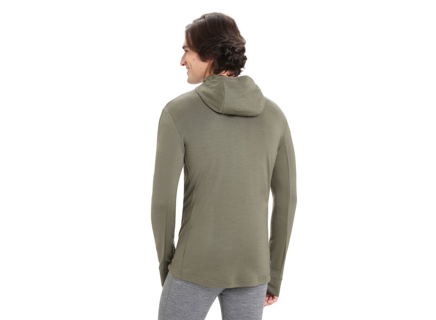 Icebreaker Merino Quantum III Long sleeve Zip Hoodie Mens