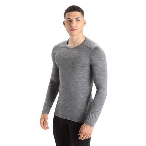 Icebreaker Men's Merino 200 Oasis Long Sleeve Crewe Thermal Top Icebreaker Men's Merino 200 Oasis Long Sleeve Crewe Thermal Top