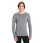 Icebreaker Men's Merino 260 Tech Long Sleeve Crew Thermal Top - Gritstone Heather