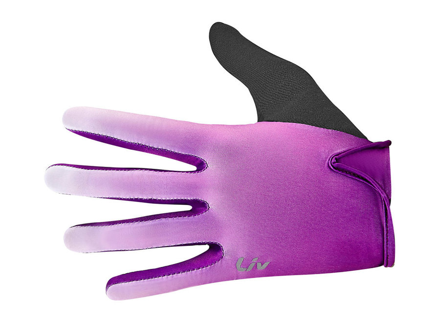 Liv Race Day - Long finger L Black/Purple