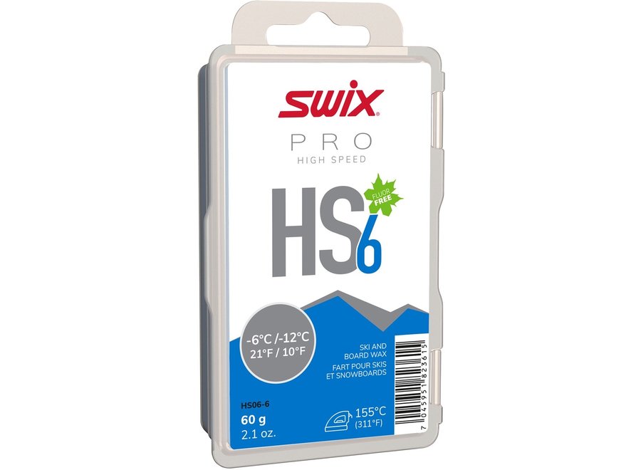 Swix HS6 Blue Glide Wax 60g