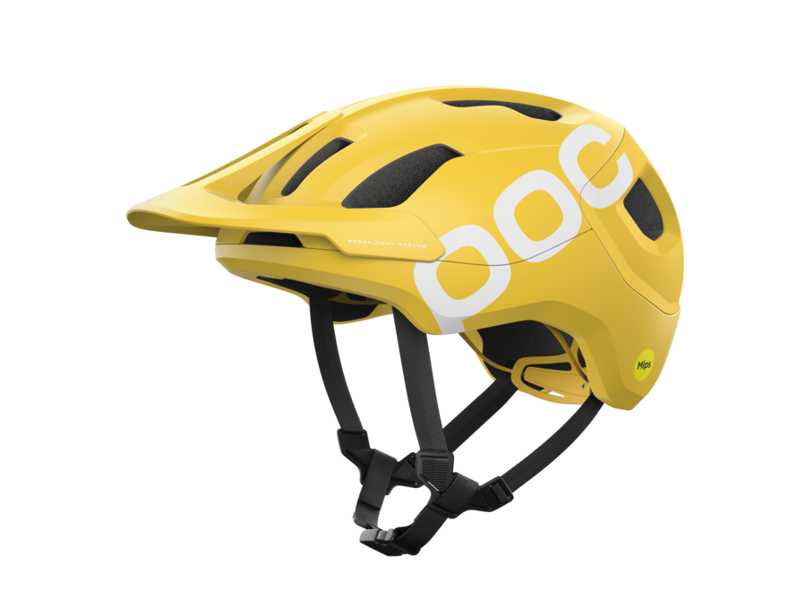 POC Axion Race MIPS - Aventurine Yellow Matt