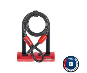 Lucchetto Bici ABUS Ultimate 420 | U-Lock Con Staffa 13mm | Antifurto Per Bici E E-Bike