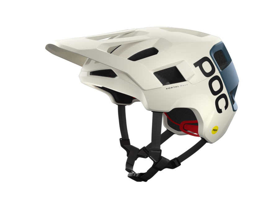 POC Kortal Race MIPS Selentine Off White Calcite Blue Algoma Bicycle Company
