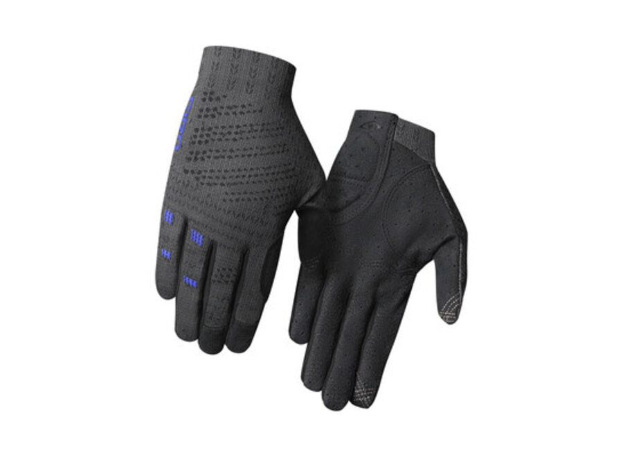 Giro Xnetic Trial Women's Full Finger Glove -Titanium/Electric Purple