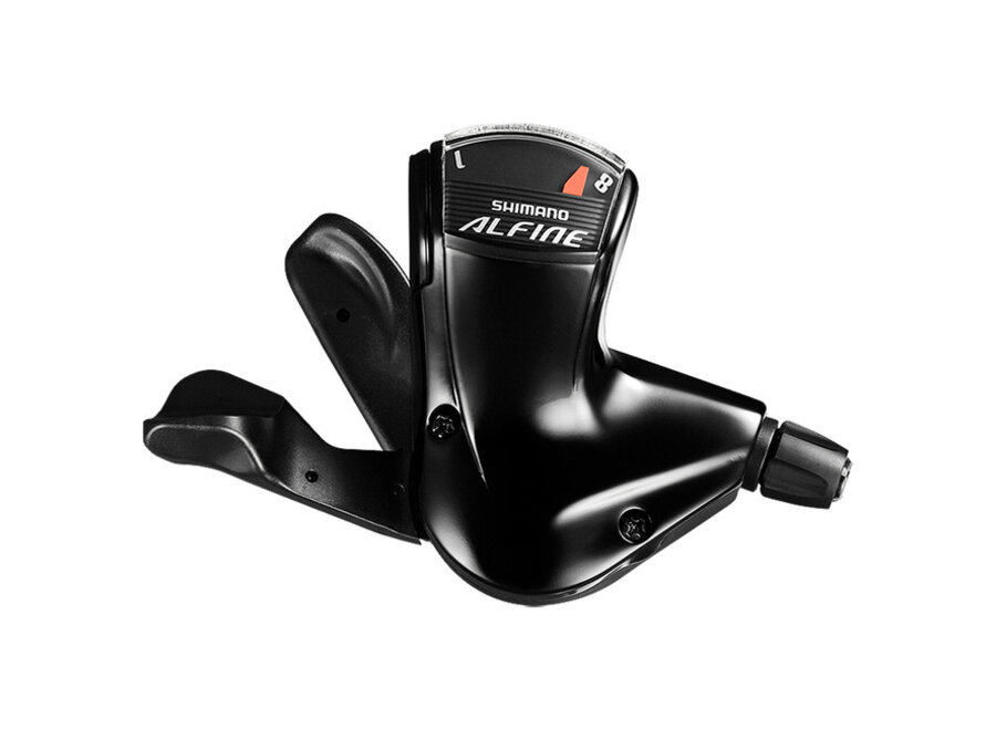Shimano, Alfine 8 SL-S7000-8, Shifter, Speed: 8, Black