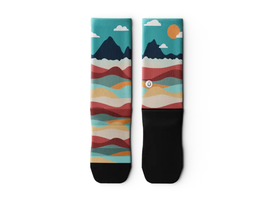 Outway Head in the Clouds Crew Socks