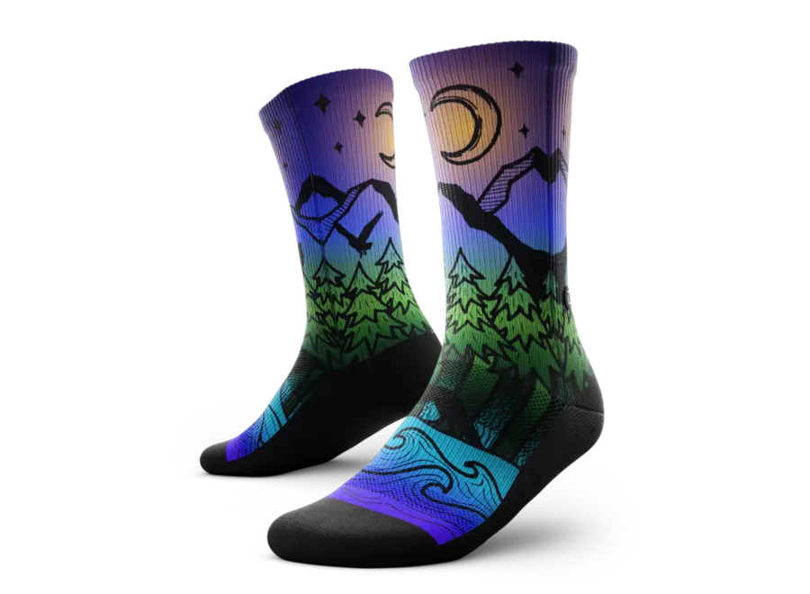 Outway Night Time Bliss Crew Sock