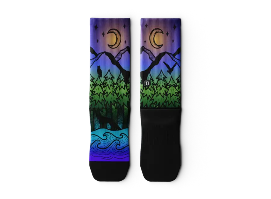 Outway Night Time Bliss Crew Sock