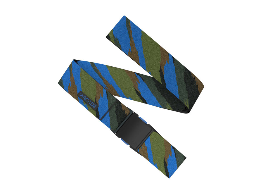 Arcade Brushstroke-Black/Cobalt