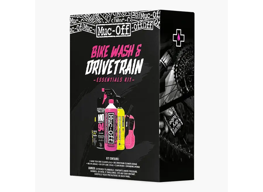 Muc-Off, Bike Wash & Drivetrain Essentials Kit, Kit