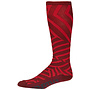 45NRTH Dazzle Midweight Knee High Wool Sock - Chili Pepper/Red