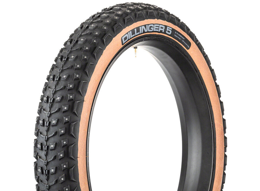 45NRTH Dillinger 5 Tire , Tubeless, Folding,  60tpi, 258 Carbide Steel Studded Tire