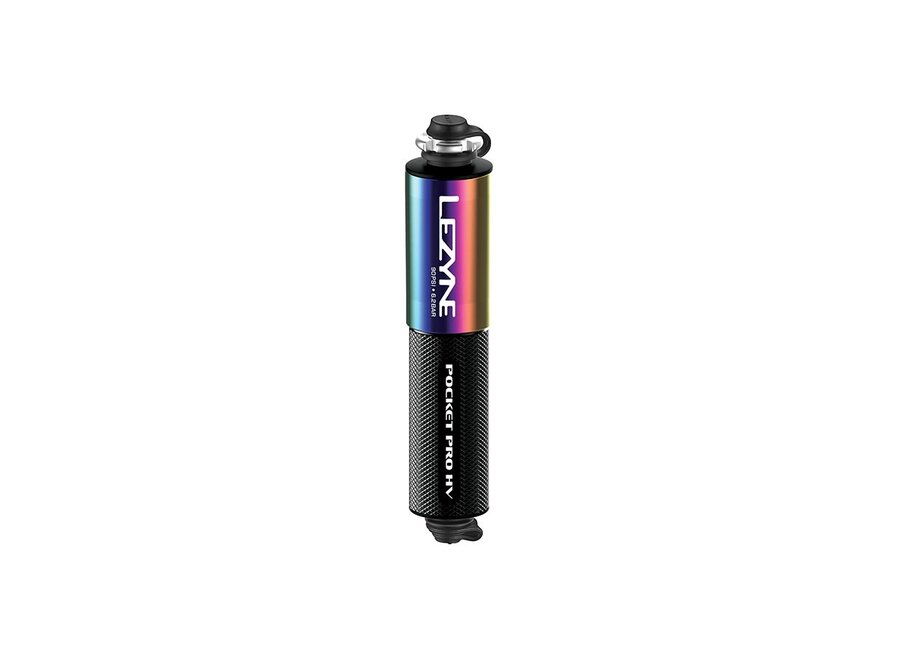 Lezyne, Pocket Drive HV, Pump, 147mm, 90psi, ABS flip chuck, Multicolor