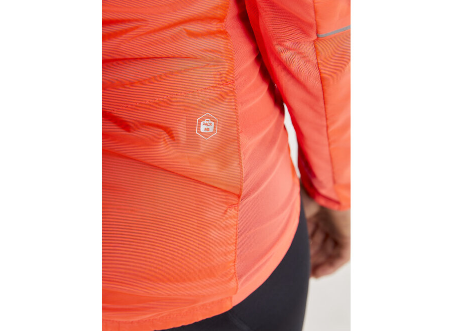 Craft Adv Essence Light Wind Womens's Jacket - Shock