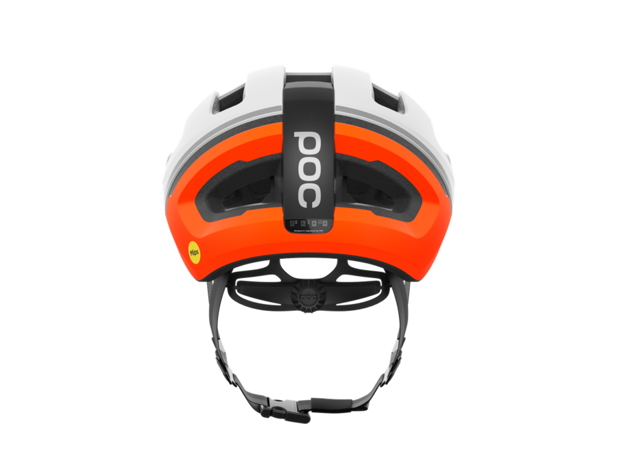 POC  Omne Beacon MIPS  -  Hydrogen White/Flourescent Orange Matt