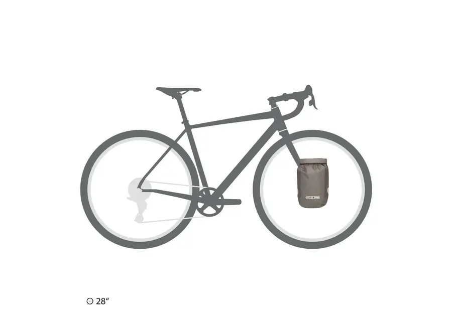 Ortlieb Fork Pack Front Pannier - 4.1L, Each, Dark Sand