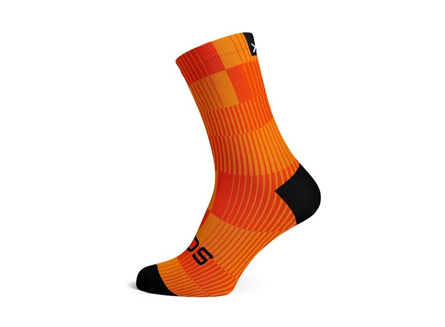 Sox Footwear Crew Socks - Slight Orange