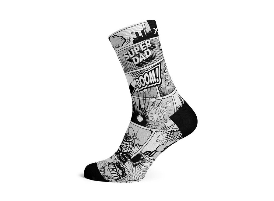Sox Footwear Crew Socks - Super Dad