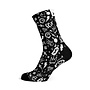 Sox Footwear Crew Socks - Doodle Black