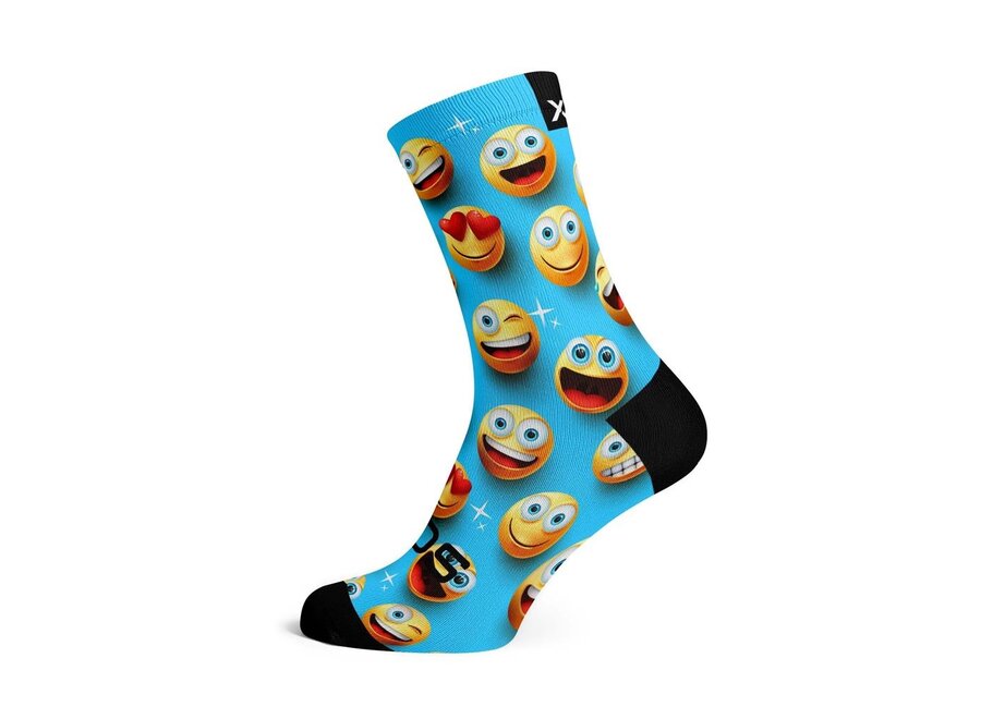Sox Footwear Crew Socks - Emoji