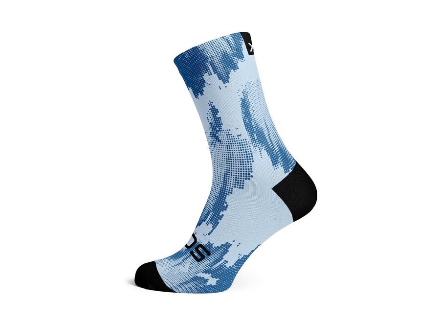 Sox Footwear Crew Socks - Blue Gravel