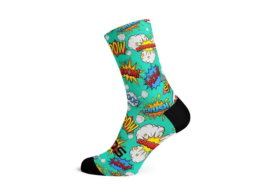 Sox Footwear Crew Socks - Comics