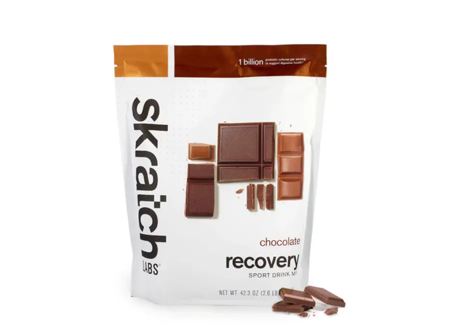 Skratch Labs Recovery Sport Drink Mix - Chocolate, 24-Serving Resealable Pouch