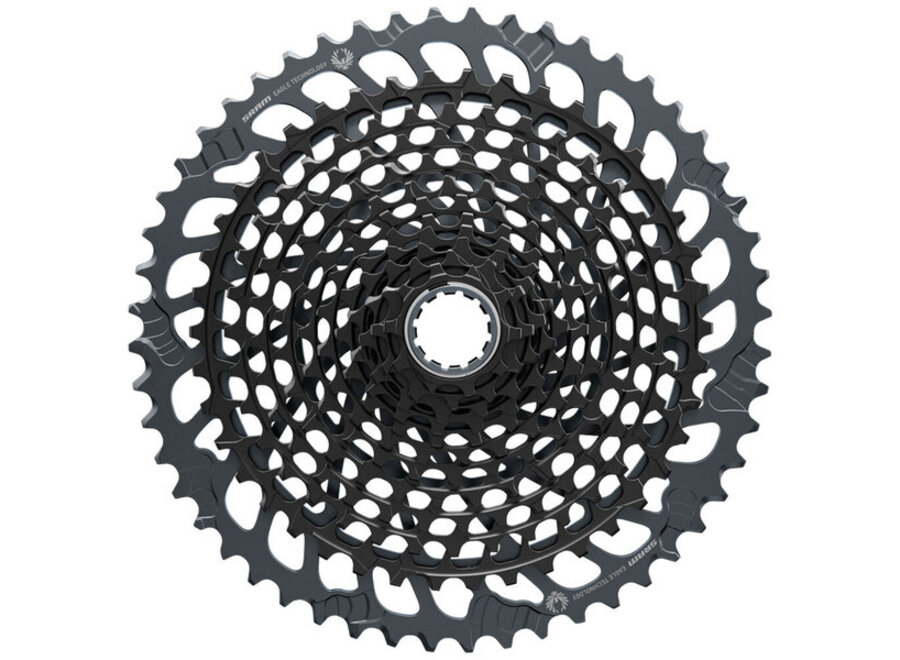 SRAM, XG-1295 X01 Eagle, Cassette, Speed: 12, 10-52T, Black