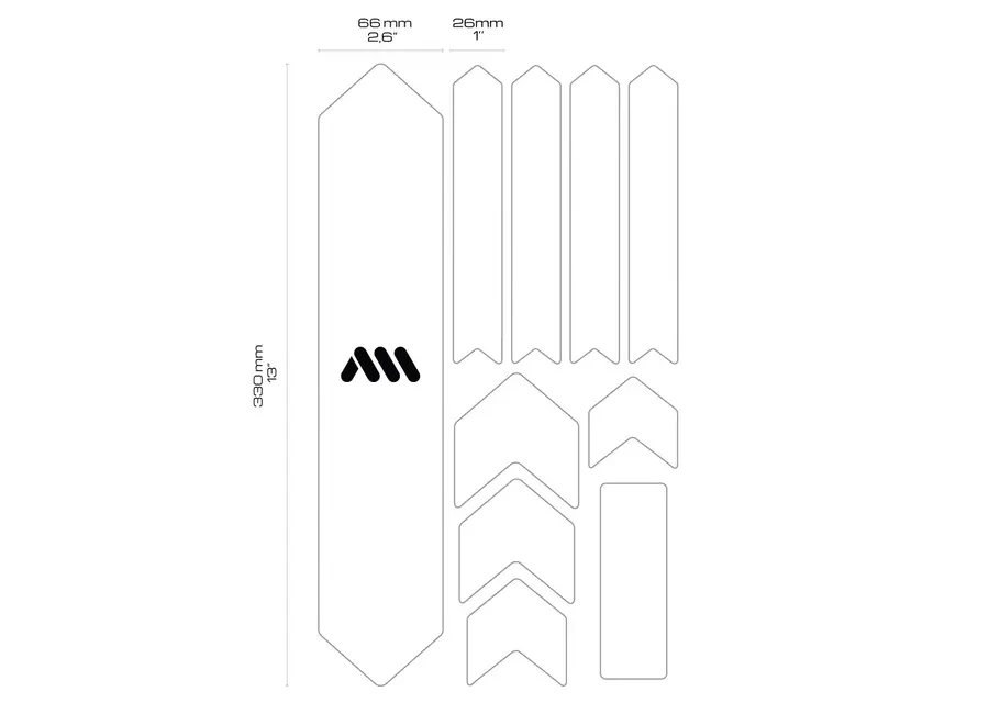 All Mountain Style Frame Gaurd - Extra