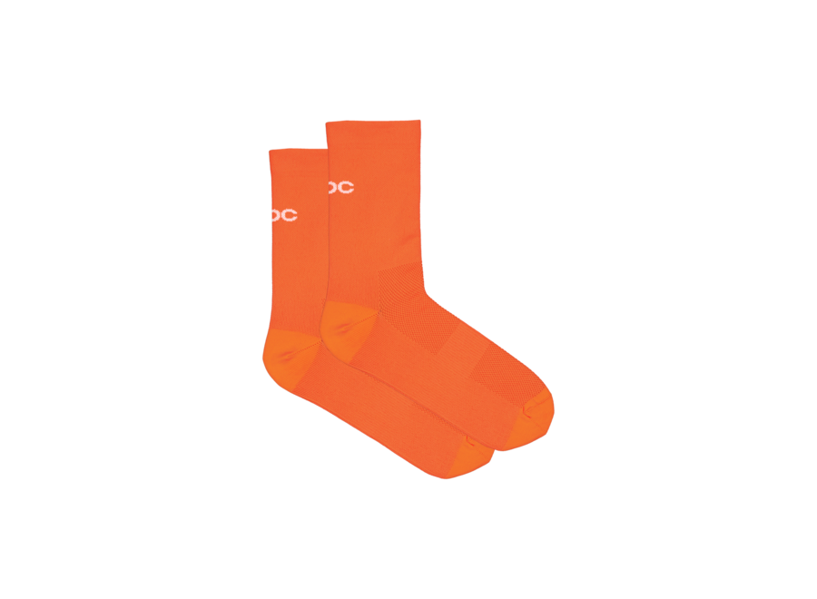 POC Cadence Road Sock - Zink Orange