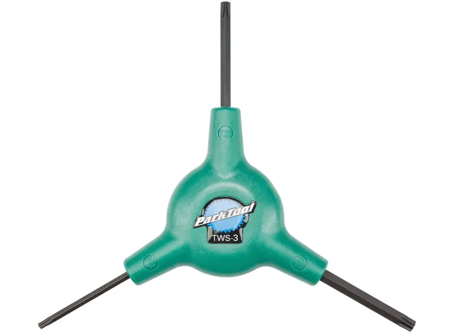 Park Tool, TWS-3, 3-way Torx wrench, T10, T25 and T30