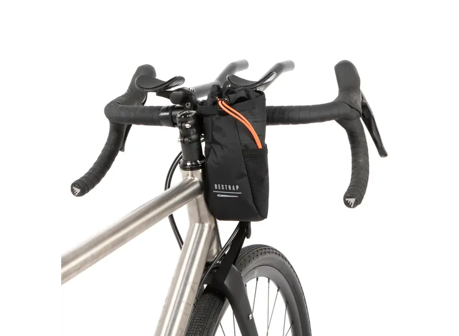 Restrap  Race Stem/ Handlebar Bag - 1.1L, Black