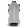 Craft Adv Essence Lumen Women's Wind Vest - Silver Reflective/Black