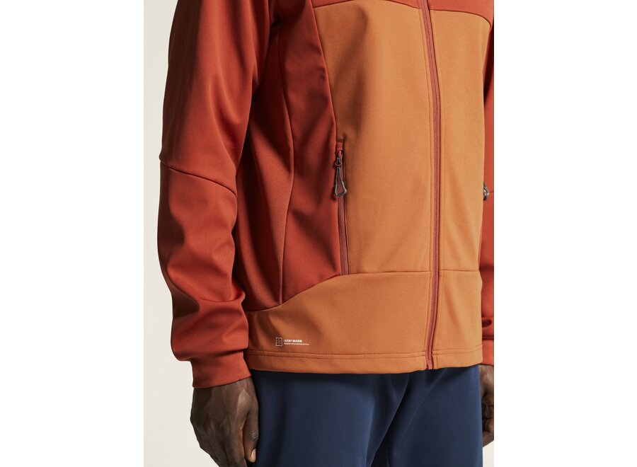 Craft Core Backcountry Hood Men's Jacket - Ochre/Buff