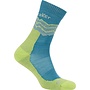 Icebreaker Men Merino Hike+ Medium Crew Across the Peaks Socks - Topaz/Peridot/Seaglass