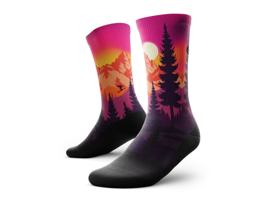 Outway Ski's The Limit Crew Sock