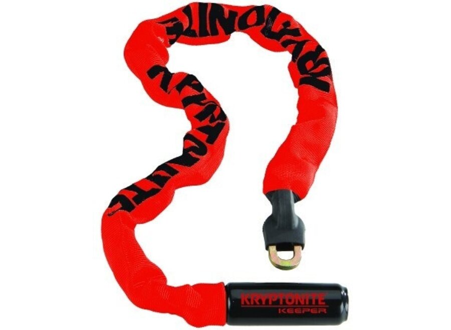 Kryptonite Keeper 785 Integrated Chain - Red