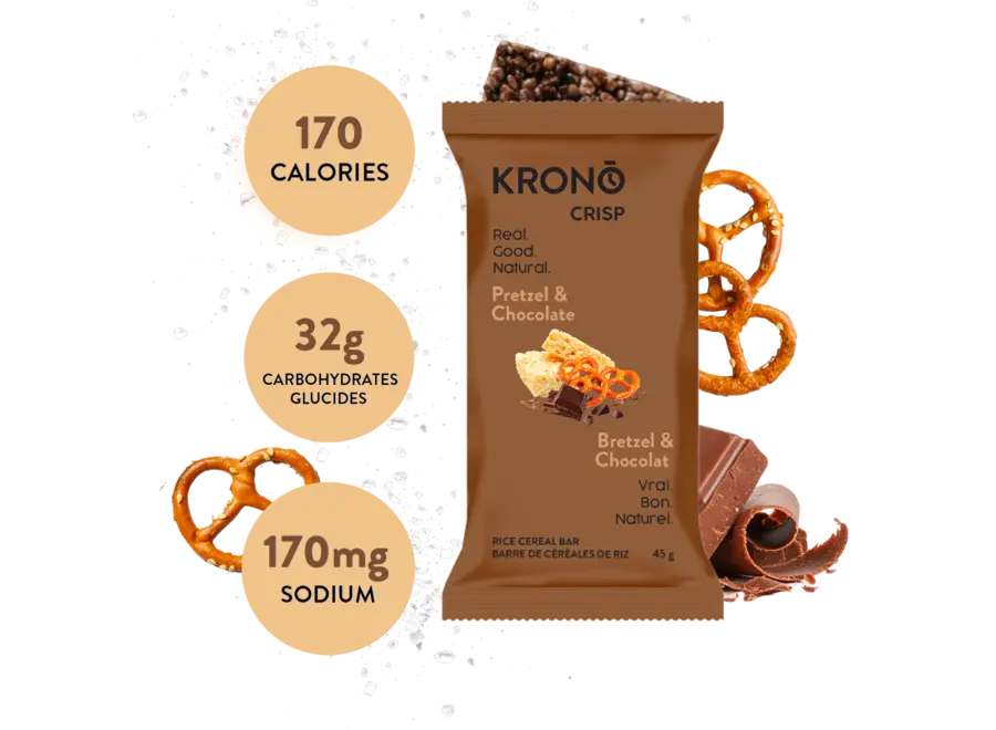 Krono Pretzel   &   Chocolate   Energy   Rice   Cake