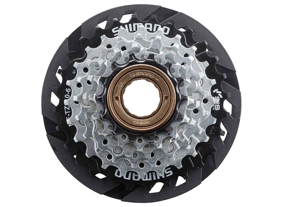 Shimano MF-TZ510 14-28T, 6-SPEED, Freewheel Sprocket