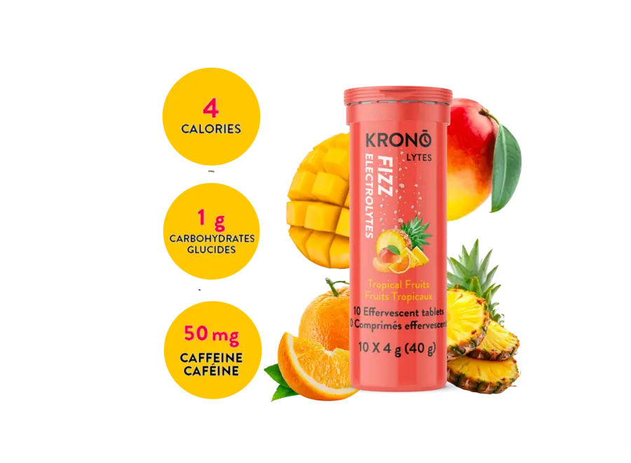 Krono Fizz Electrolytes Effervescent Tablets