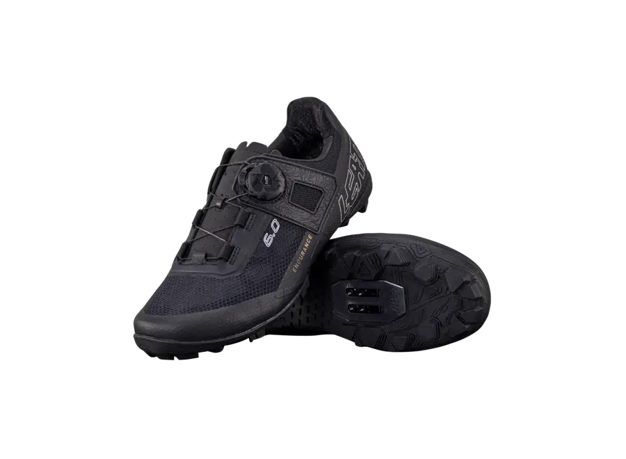 Leatt Proclip 6.0 Trail Boa Shoe - Black
