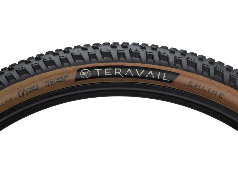 Teravail Ehline  -  Tubeless Tire , Folding, Tan, Light and Supple